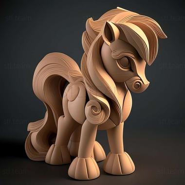 3D model my little pony (STL)